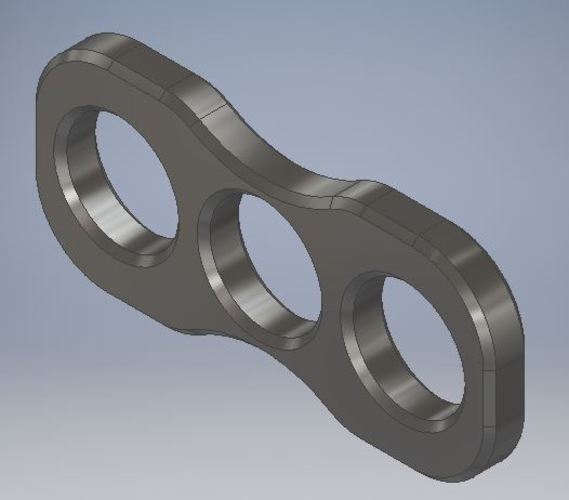 Fidget Spinner (Double Sided) 3D Print 142483