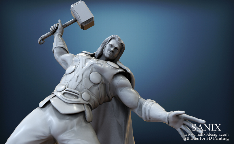 Avenger Scene – THOR Son of Asgard 3D Printable Model 3D Print 142555