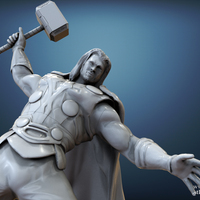 Small Avenger Scene – THOR Son of Asgard 3D Printable Model 3D Printing 142555