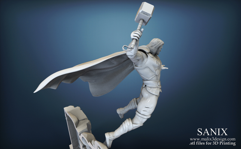 Avenger Scene – THOR Son of Asgard 3D Printable Model 3D Print 142559