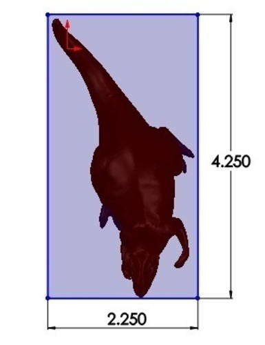 Dinosaur Figure (Dilophosaurus)  3D Print 142854