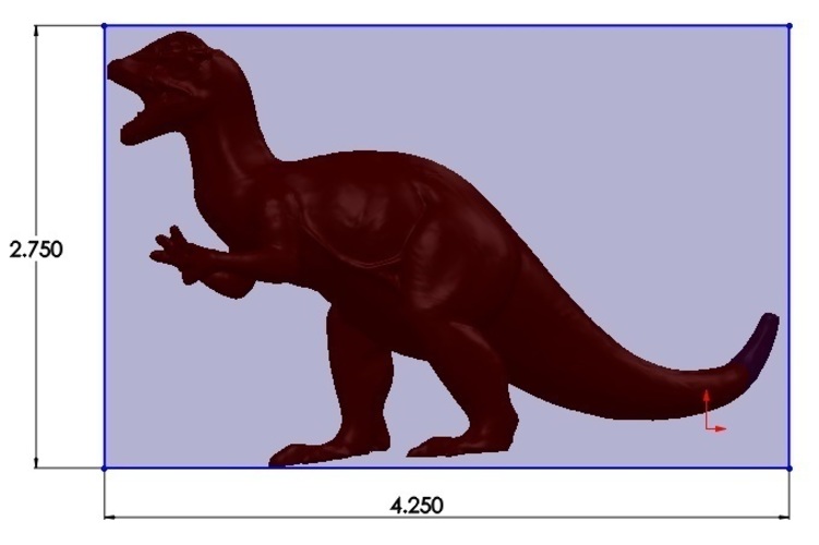 Dinosaur Figure (Dilophosaurus)  3D Print 142855