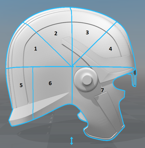 Thor Ragnarok Helmet 3D Print 142884