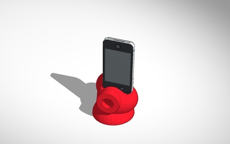 Reddie Music Iphone Speaker booster 3D Print 14309