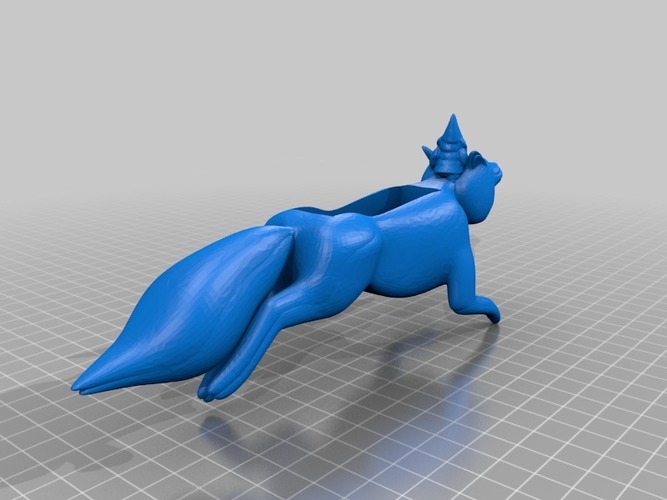 fox with gnome iphone 4 speaker 3D Print 14319
