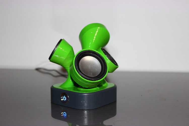 Sarracenia Desktop Bluetooth Speaker 3D Print 143214