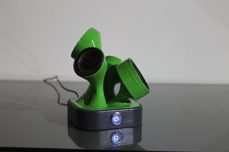 Sarracenia Desktop Bluetooth Speaker 3D Print 143215
