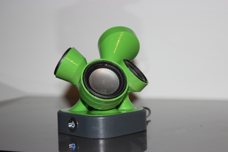 Sarracenia Desktop Bluetooth Speaker 3D Print 143216