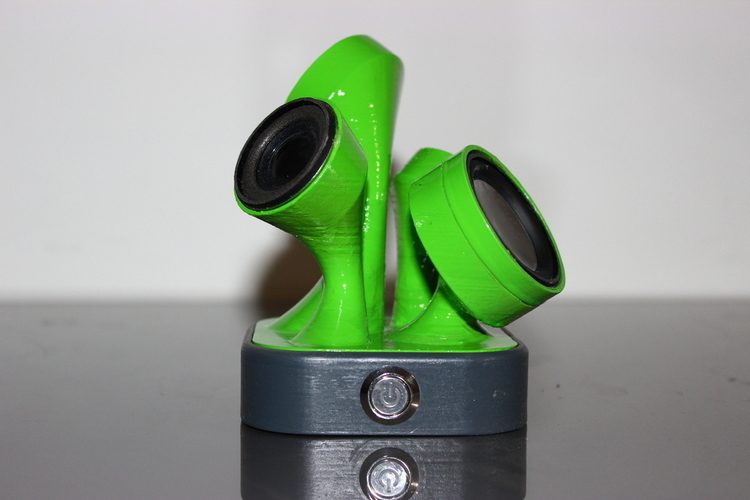 Sarracenia Desktop Bluetooth Speaker 3D Print 143217