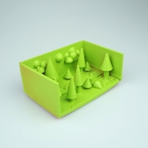night in the pine forest 3D Print 14334