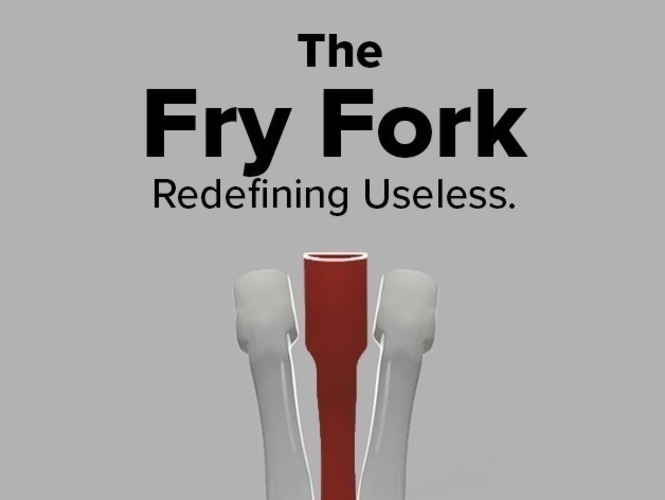 The Fry Fork 3D Print 143368