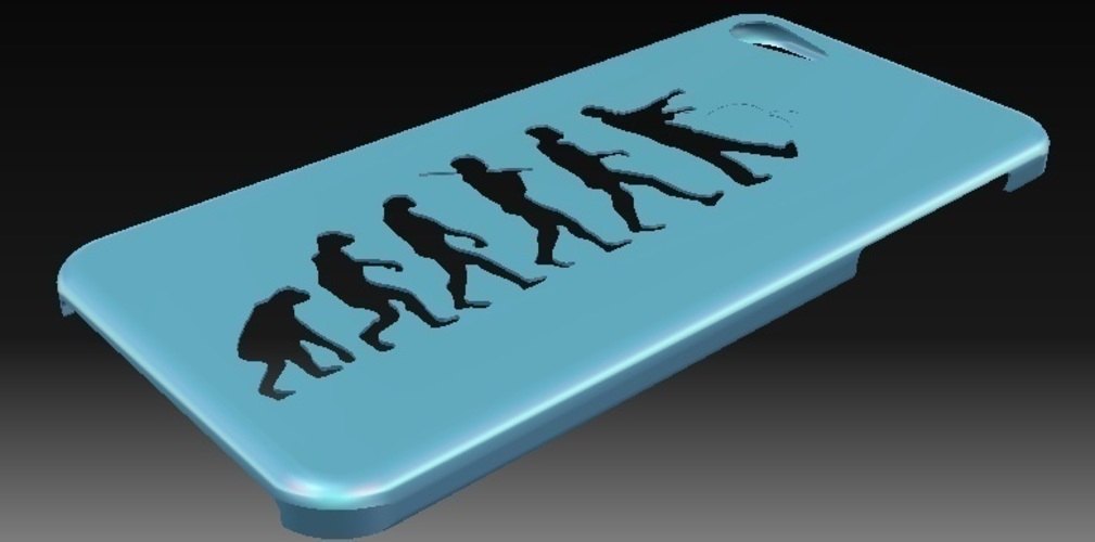 iPhone7S Evolution Case 3D Print 143829 iPhone7S Evolution Case 3D Print 143829