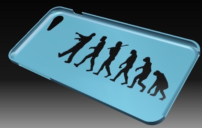 iPhone7S Evolution Case 3D Print 143830 iPhone7S Evolution Case 3D Print 143830