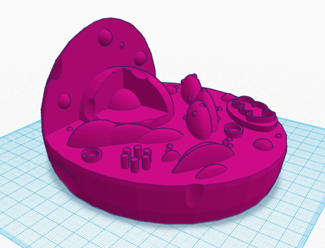 Animal Cell Model 3D Print 143892