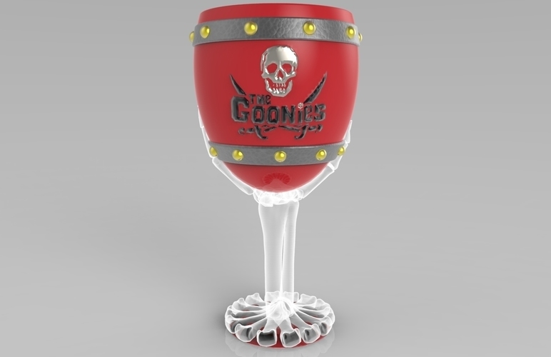 The Goonies Skeletal Hand Wine Goblet - 320ml 3D Print 144053