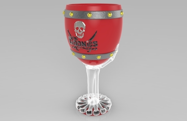 The Goonies Skeletal Hand Wine Goblet - 320ml 3D Print 144054