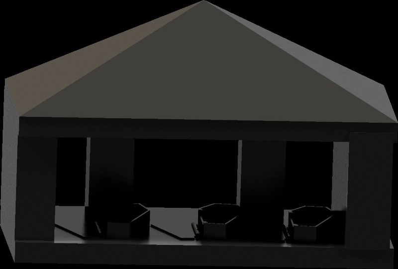 vampires crypt with roof