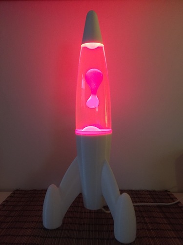 Lava lamp Rocket 3D Print 144218