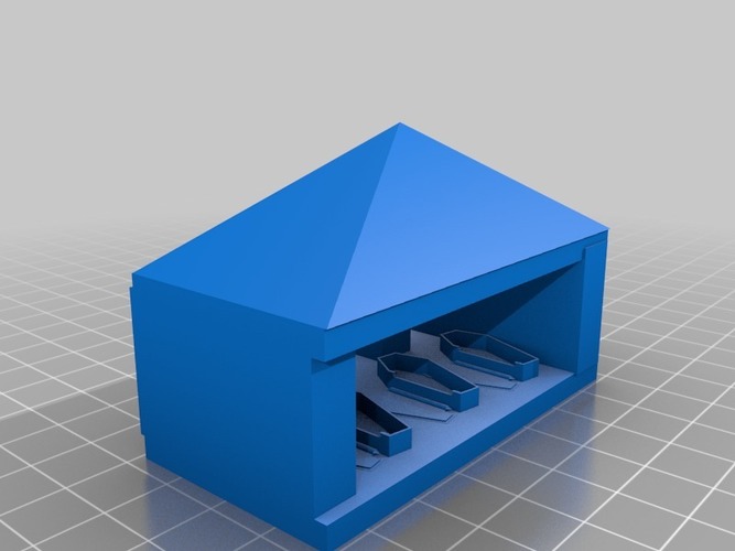 vampires crypt with roof 3D Print 14422