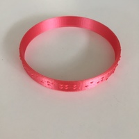 Small Braille Bracelet 3D Printing 144263