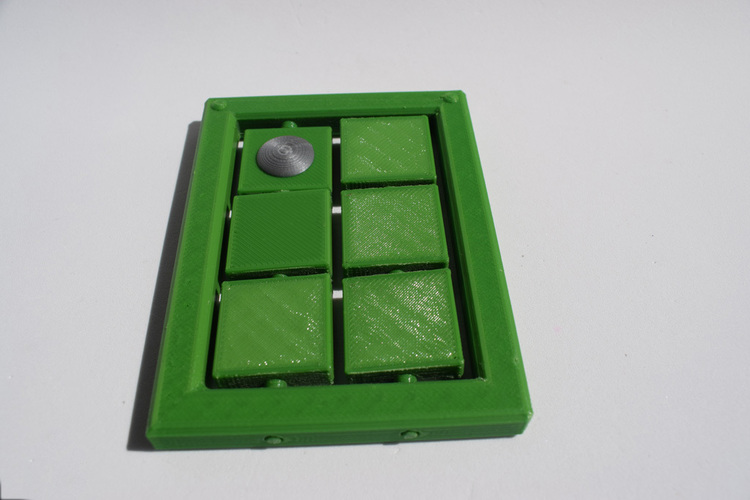 Braille cell - letter learning kit 3D Print 144273