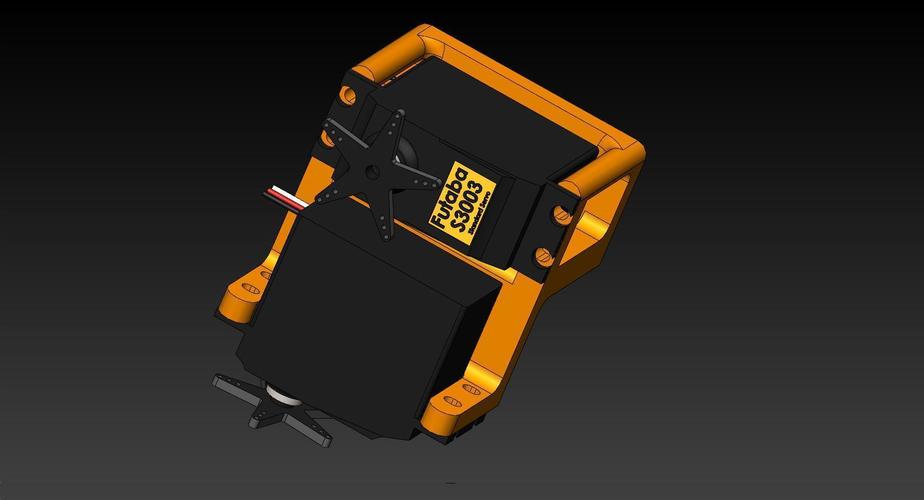 Standard Servo Bracket Kit 3D Print 144401