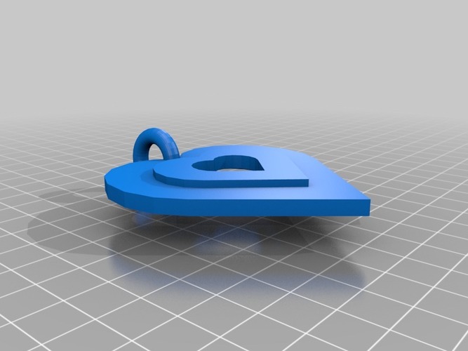 heart of gold 3D Print 14441 heart of gold 3D Print 14441