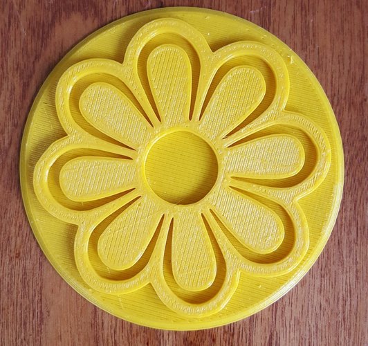 Flower Coasters for Mother's Day 3D Print 144623