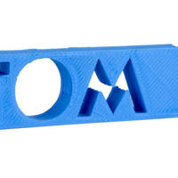 Small TOM personalised USB Case 3D Printing 144630