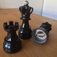 Small Chess Spice Grinder  3D Printing 144644