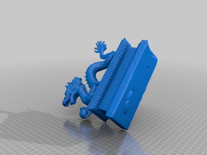 dragon with pearl 3D Print 14466