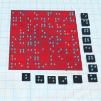 Small braille sudoku 3D Printing 144687