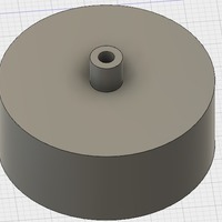 Small Nerf Flywheel 3D Printing 144829