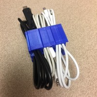 Small Click stack cable organizer 3D Printing 144851