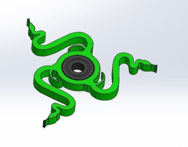Razer Fidget 3D Print 145280