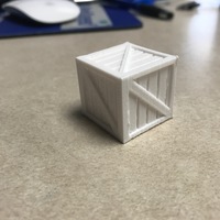 Small Crate Box 3D Printing 145447