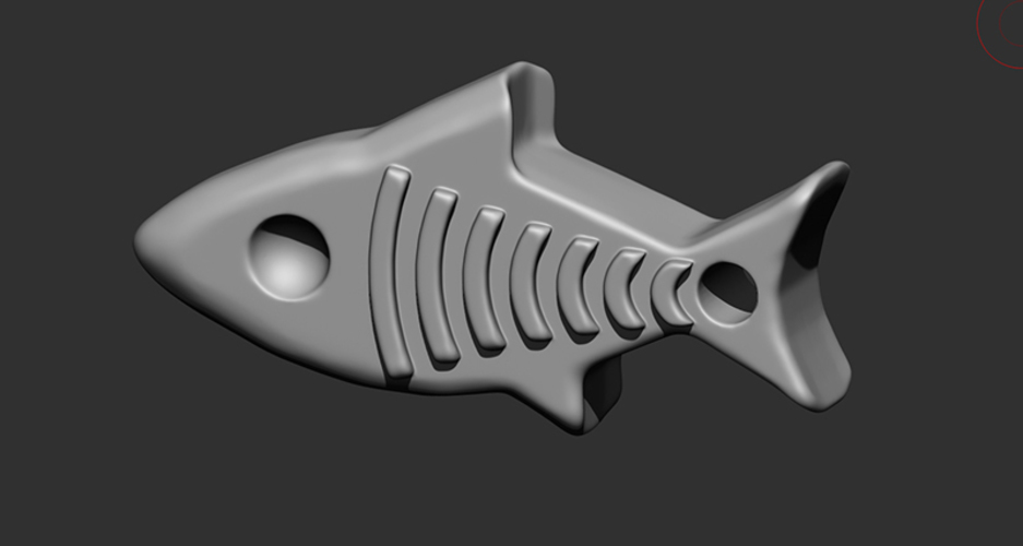 Tag Fish 3D Print 145530
