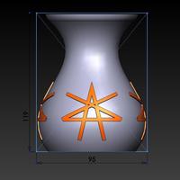 Small Vase #316 3D Printing 145996
