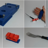 Small Latching device for people with mobility disabilities in hands.  3D Printing 146070
