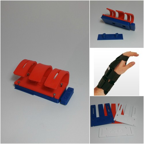 Latching device for people with mobility disabilities in hands.  3D Print 146071