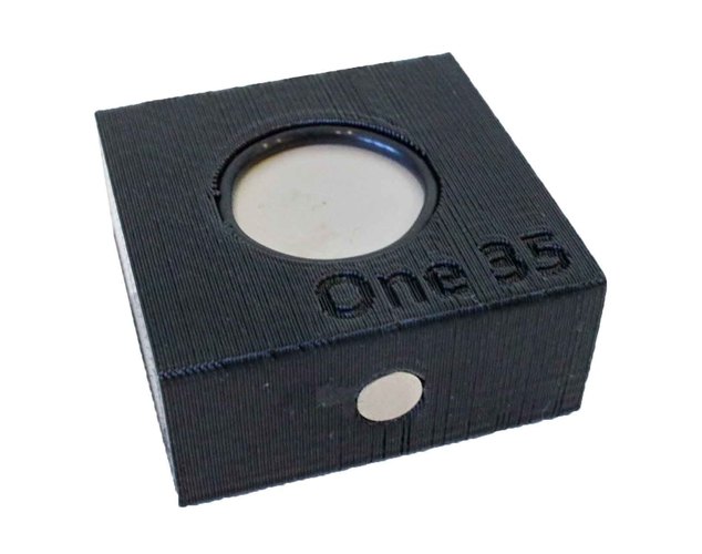 One 35 -  One Piece 3D Printed Pinhole Camera 3D Print 146144