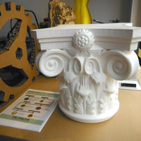 Small Corinthian Capital 3d printing made 3D Printing 146231