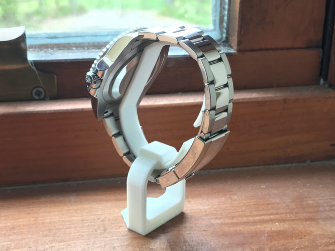 Easy-to-print Watch Stand  3D Print 146329