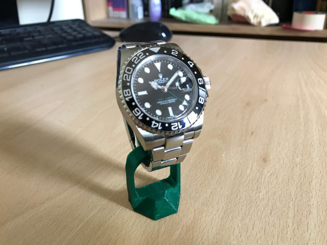 Easy-to-print Watch Stand  3D Print 146333