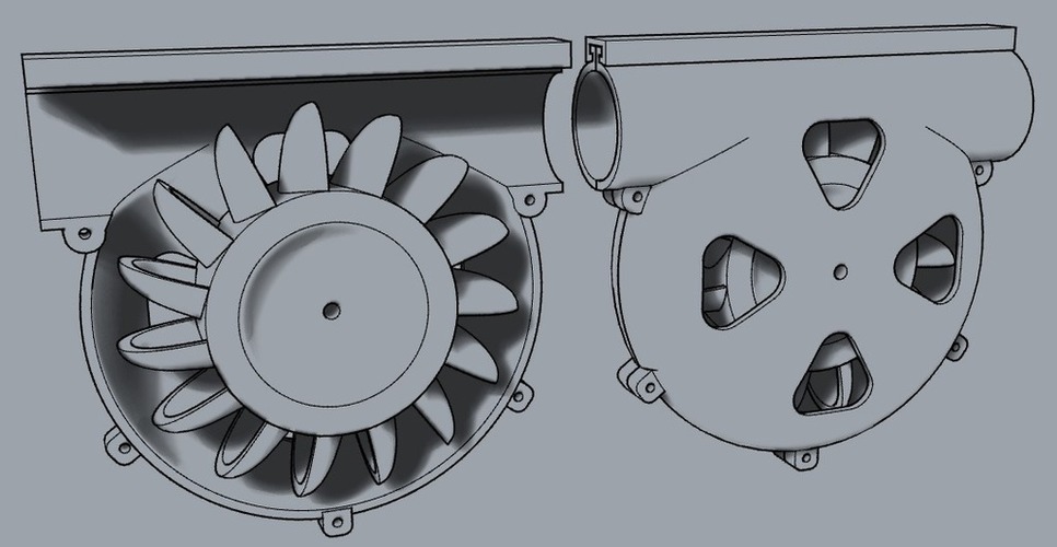 turbine hydric 3D Print 146479 turbine hydric 3D Print 146479