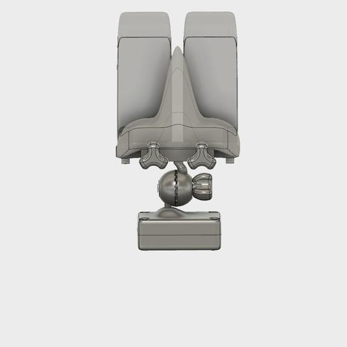 Bathtub Book clamp,Kitchen cookbook clamp 3D Print 146572 Bathtub Book clamp,Kitchen cookbook clamp 3D Print 146572