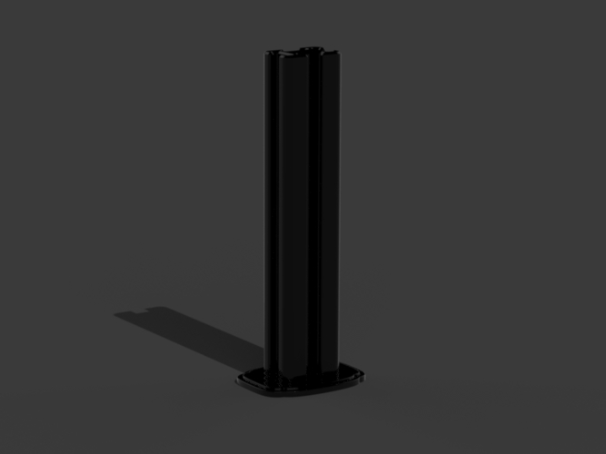 Gas Pump - Tokhein 39 (tall version) 3D Print 146637 Gas Pump - Tokhein 39 (tall version) 3D Print 146637