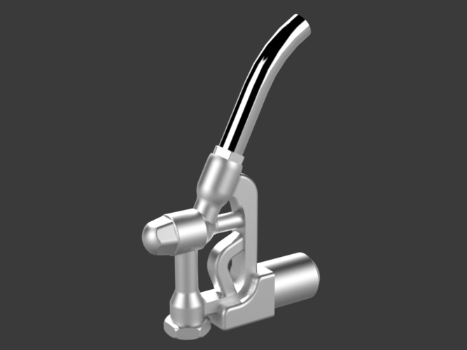 Gas Pump - Tokhein 39 (tall version) 3D Print 146646 Gas Pump - Tokhein 39 (tall version) 3D Print 146646