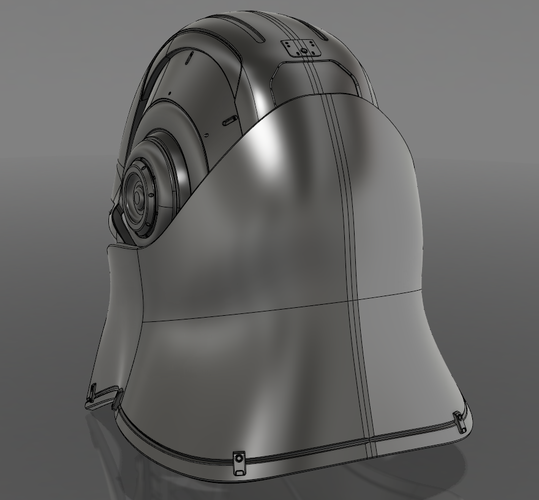 Starkiller Helmet 3D Print 146891