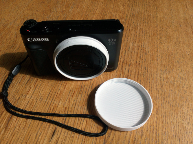 Dust Protector & Lens Hood for Canon PowerShot SX730 HS 3D Print 146960 Dust Protector & Lens Hood for Canon PowerShot SX730 HS 3D Print 146960